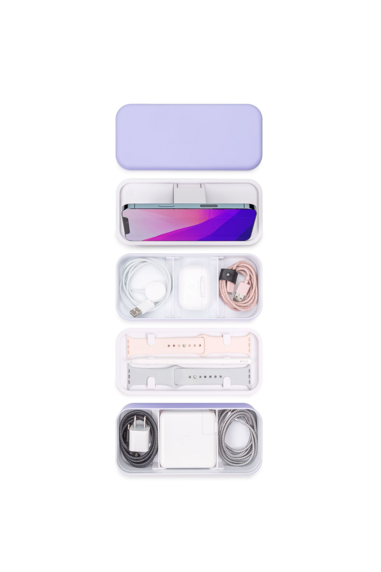 BentoStack Tech Accessory Organizer, Alternate, color, Purple