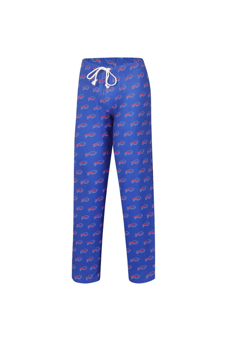 Women's Concepts Sport Royal Buffalo Bills Gauge Allover Print Sleep Pants, Alternate, color, Royal