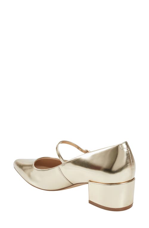 Marc Fisher Ltd Luccie Pointed Toe Pump In Gold