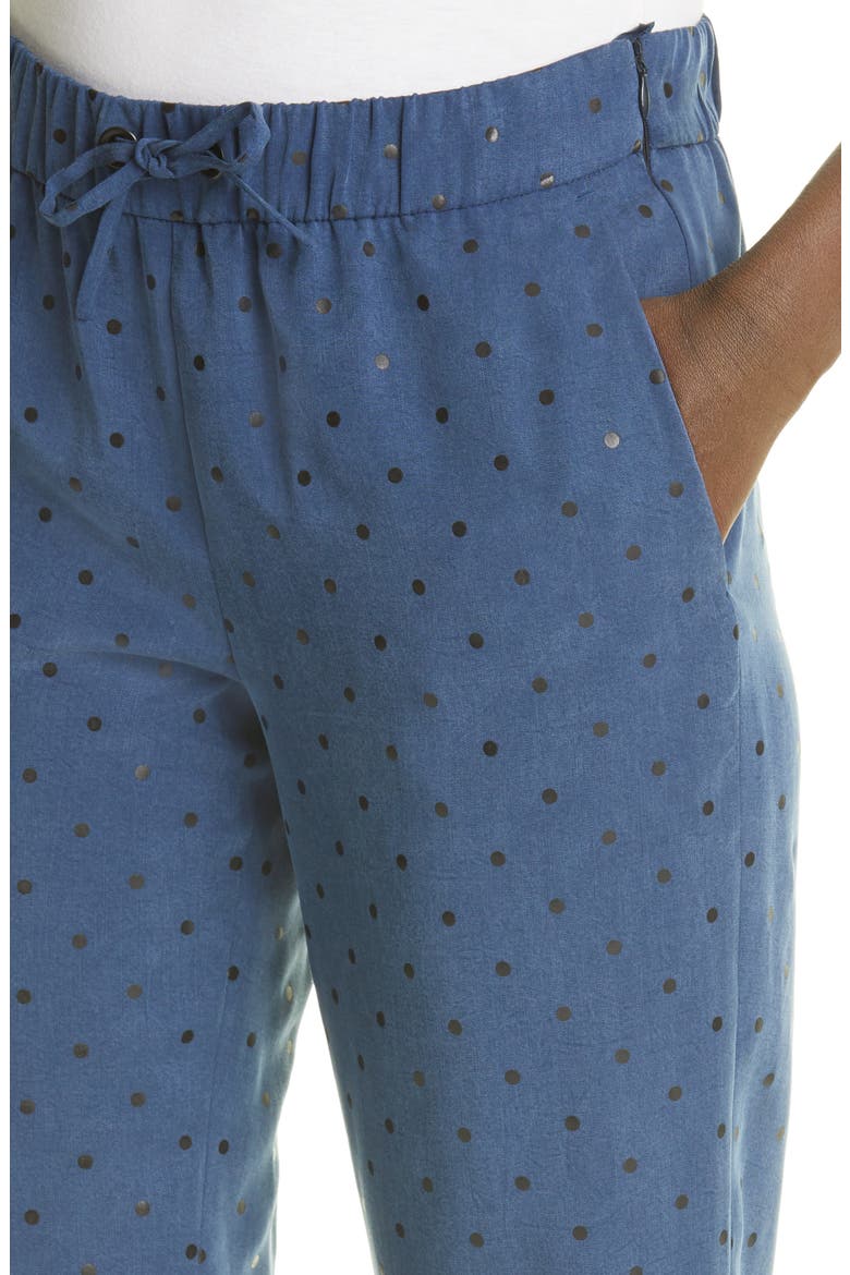 Mike Dot Pants, Alternate, color, DARK DENIM BLACK