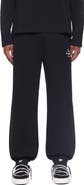 L/AB C/O OFF-WHITE Diagonal Stripe Logo Cotton French Terry Joggers