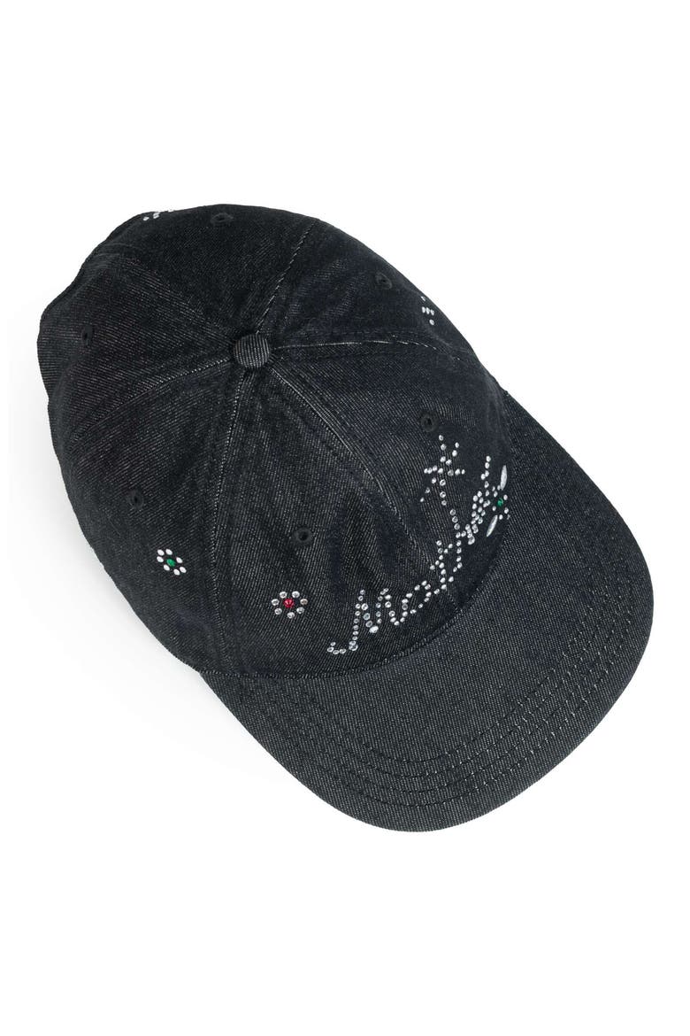 Hats Off Denim Baseball Cap, Alternate, color, HARDCORE