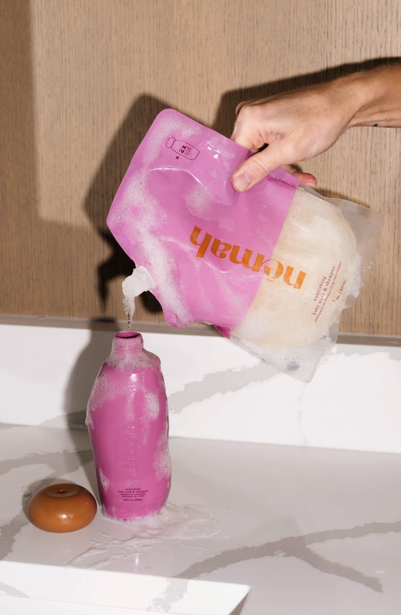 Nēmah Nourishing Baby Wash and Shampoo, Alternate, color, Refill