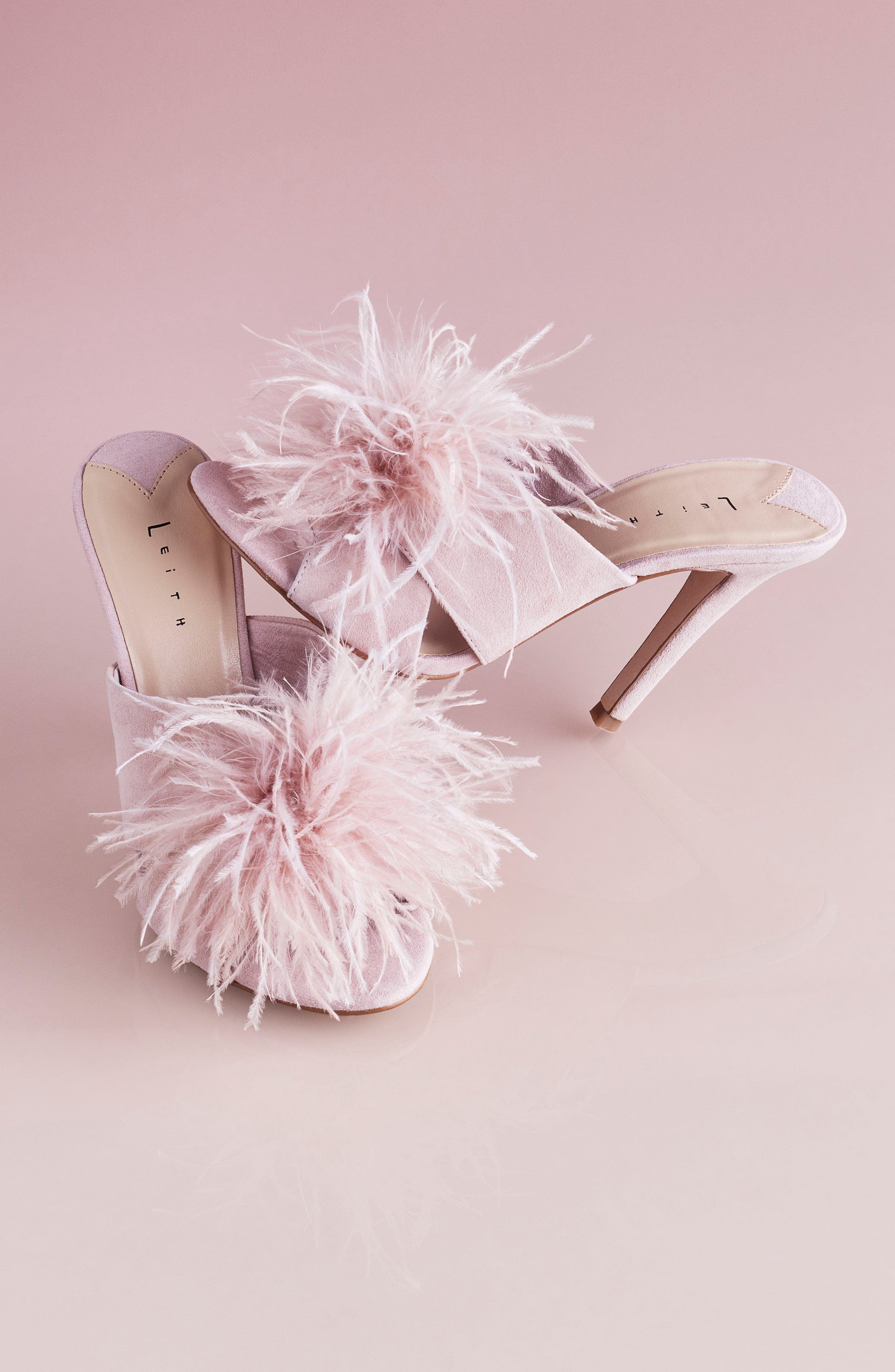 Leith Edge Feather Sandal, Main, color, 