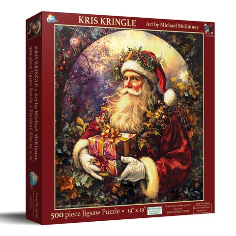 Kris Kringle 500 piece Jigsaw Puzzle for Adults