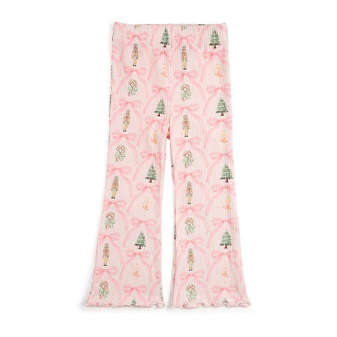 Nutcracker Trellis Christmas Flare Legging (Baby, Toddler, Little Kid & Big Kid)