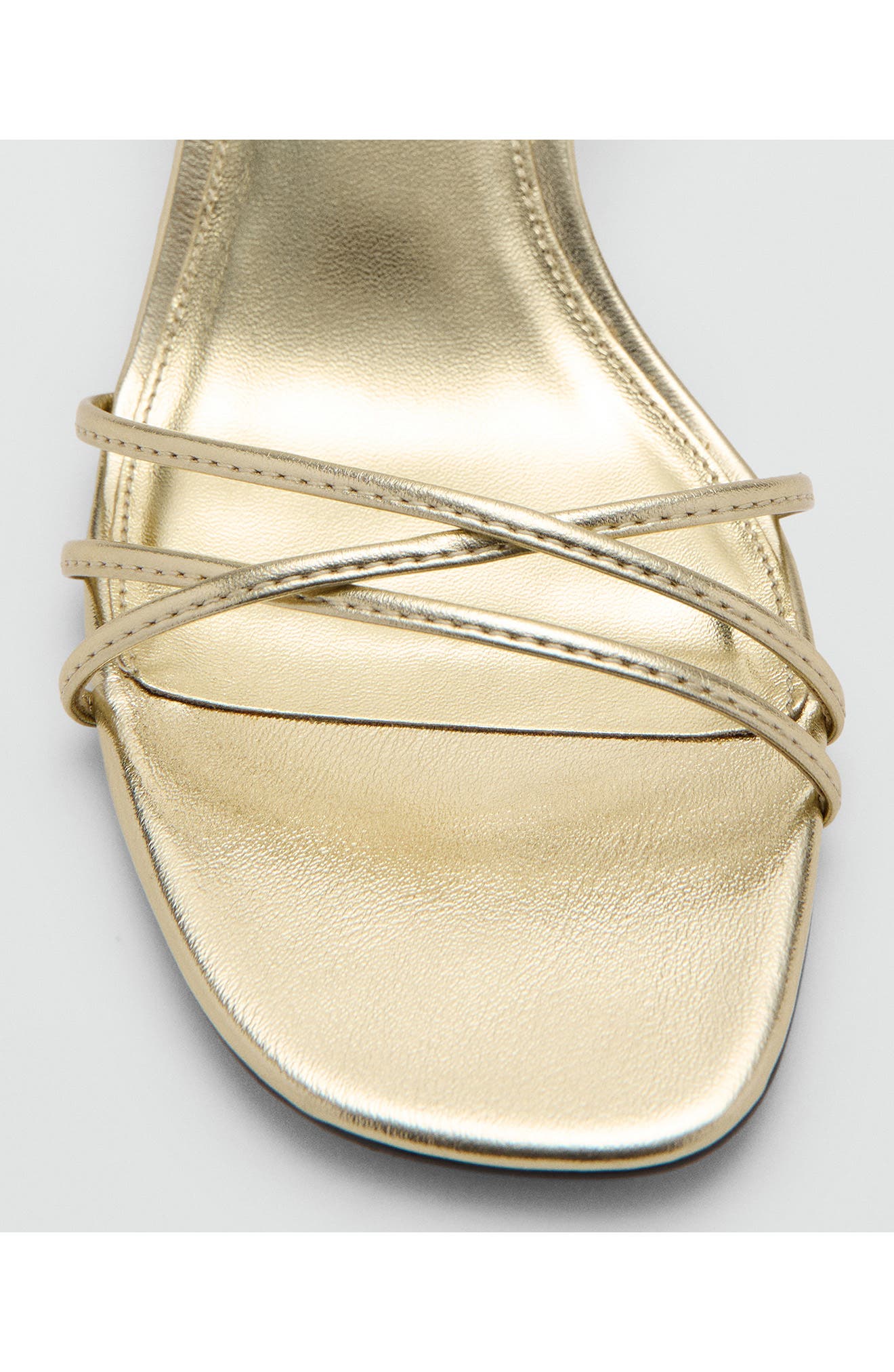 Ankle Strap Sandal, Alternate, color, GOLD
