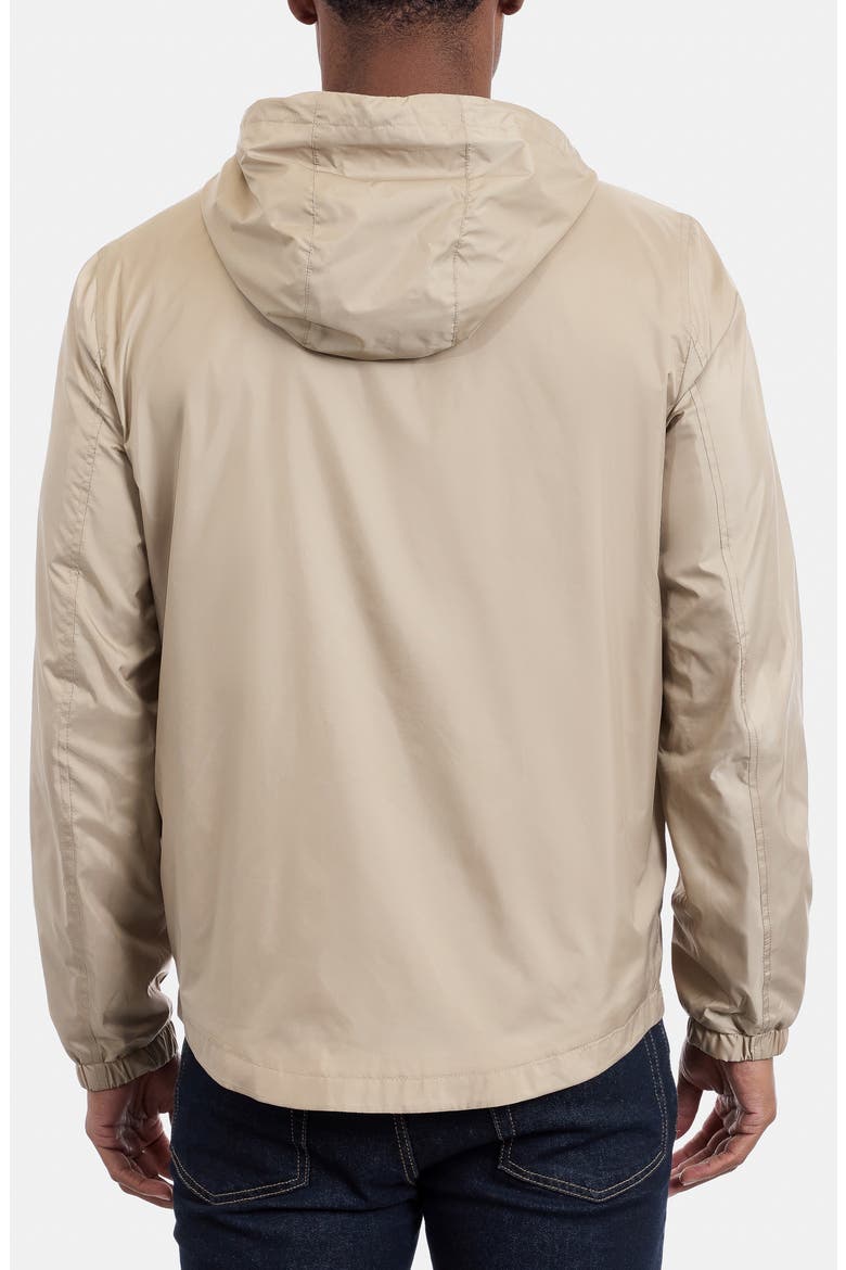 Hooded Windbreaker Jacket, Alternate, color, SAND