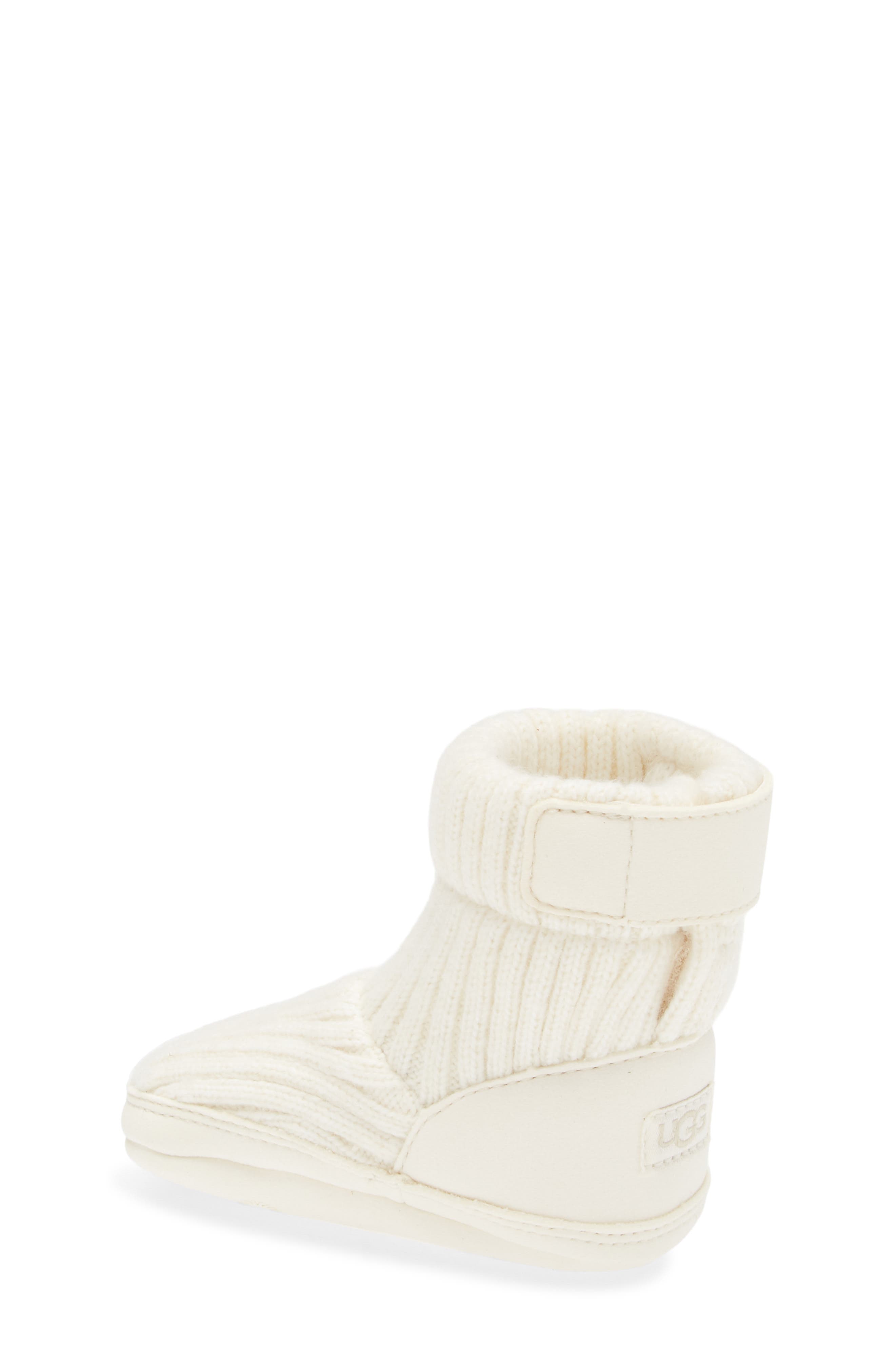 Skylar Water Resistant Knit Boot, Alternate, color, CREAM
