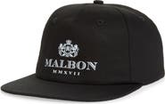 Malbon Golf Monarch Cotton Snapback Baseball Cap