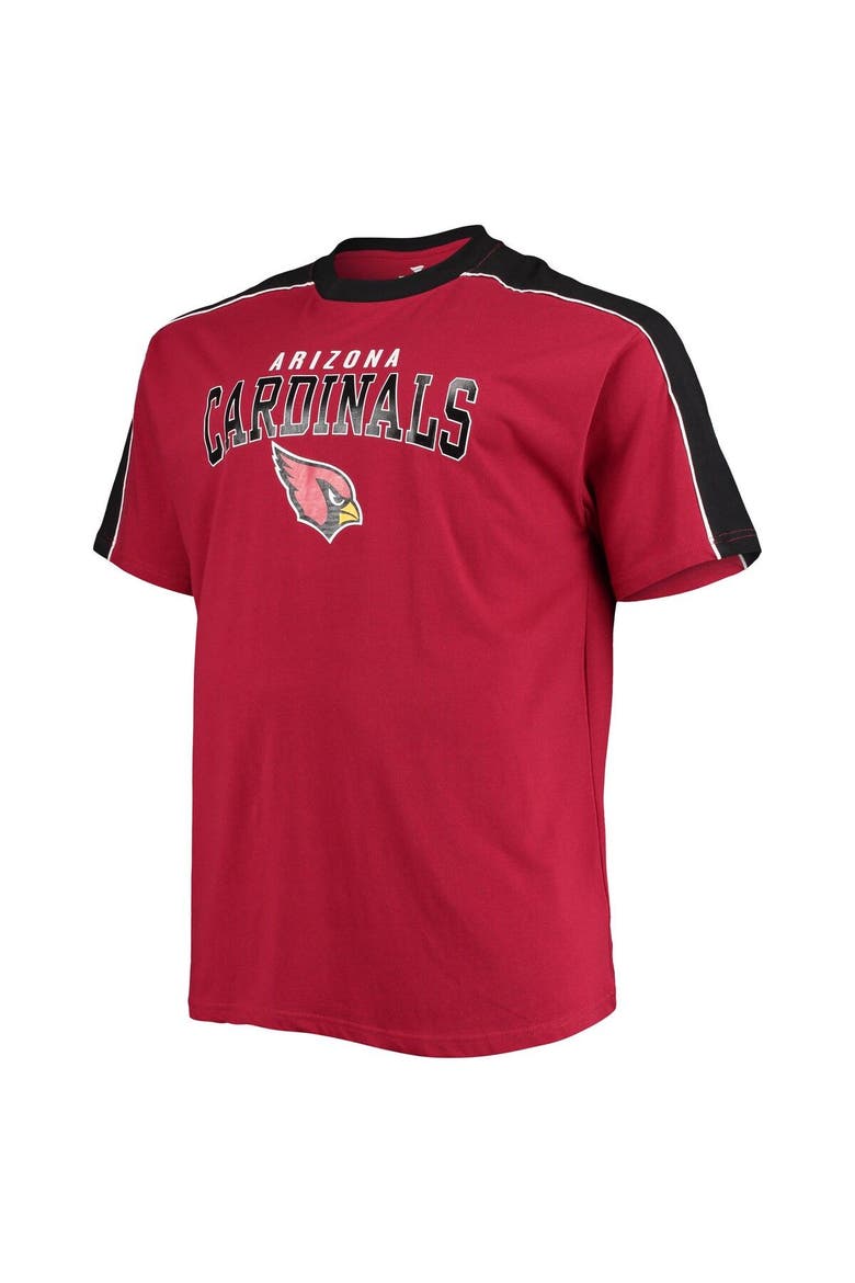 Men's Fanatics Branded Kyler Murray Cardinal Arizona Cardinals Big & Tall Sleeve Panel Player Name & Number T-Shirt, Alternate, color, Cardinal