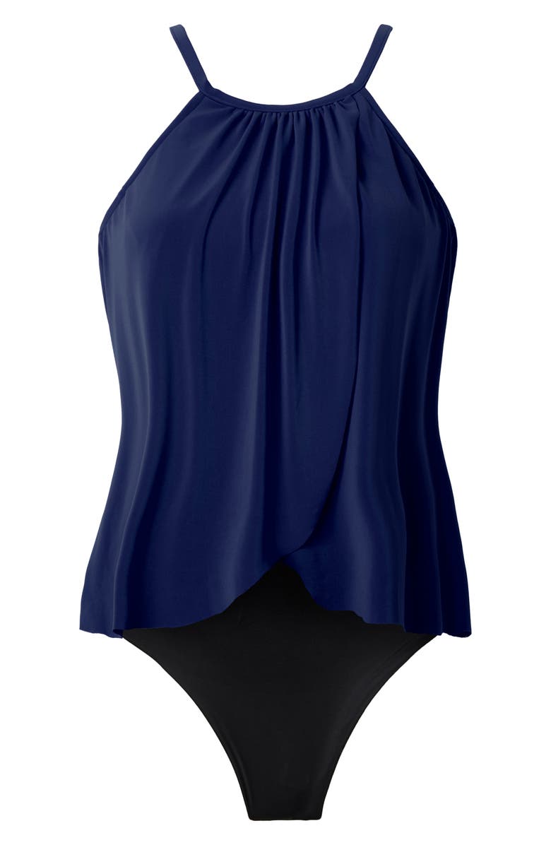 Magicsuit<sup>®</sup> Aubrey One-Piece Swimsuit, Alternate, color, Navy Blue