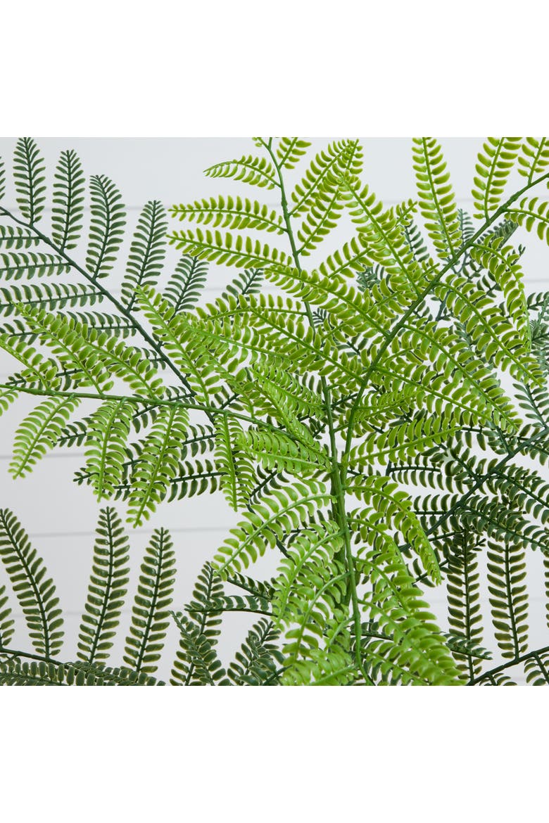 3.5-ft Artificial Minimalist Jacaranda Tree, Alternate, color, Green
