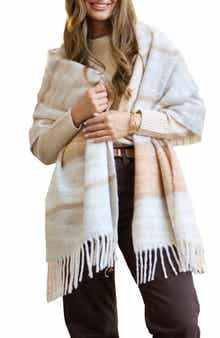 SAACHI Stripe Oversize Scarf