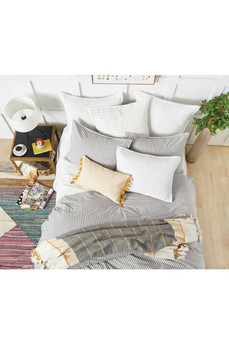 Lucas Boulder King Duvet Cover, Alternate, color, Gray