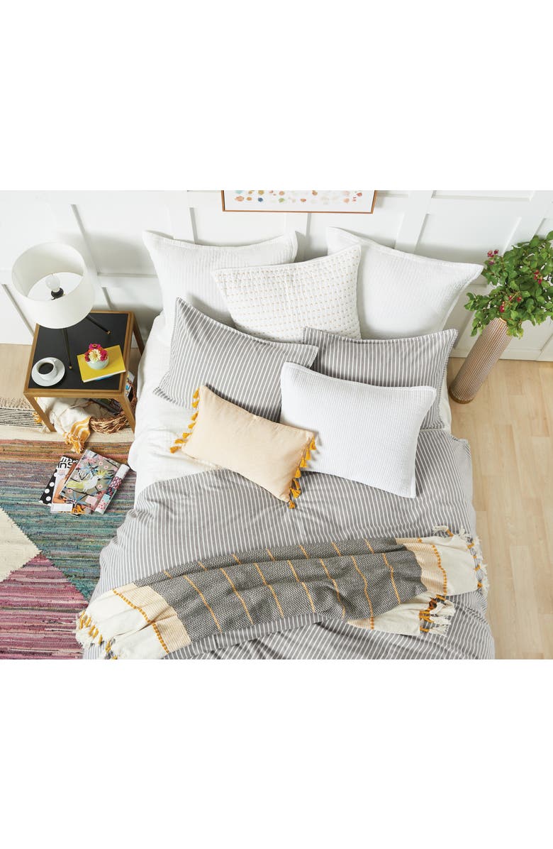 carol & frank Lucas Boulder Queen Duvet Cover, Alternate, color, Gray