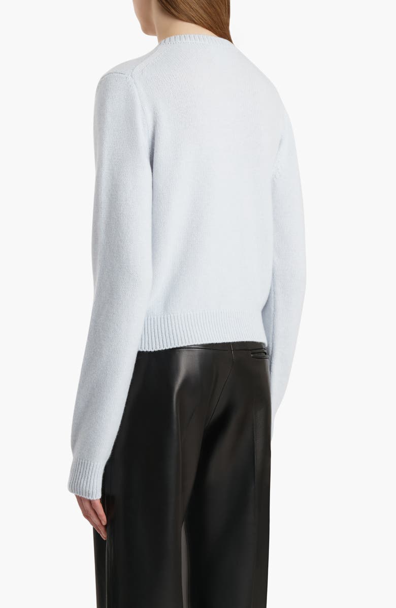 Khaite Everheart Cashmere Cardigan, Alternate, color, Ice Blue