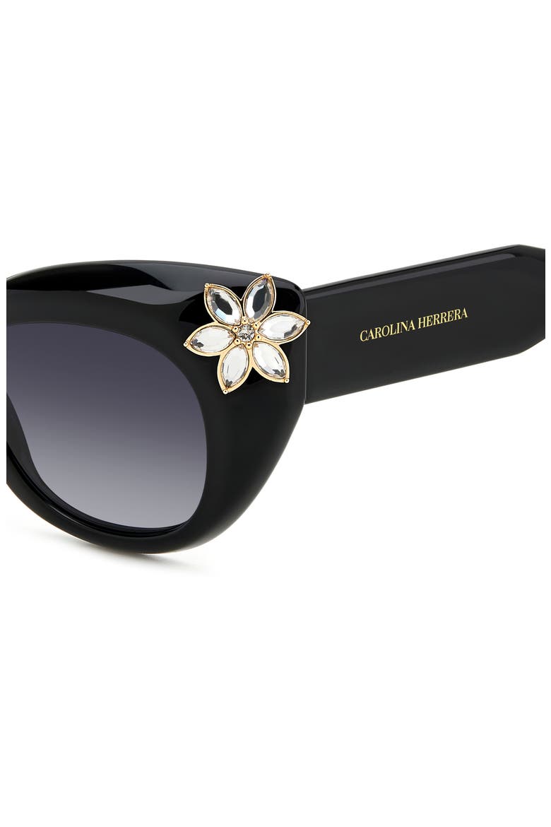 HER 0221/G/S 50mm Gradient Cat Eye Sunglasses, Alternate, color, 0807-9O