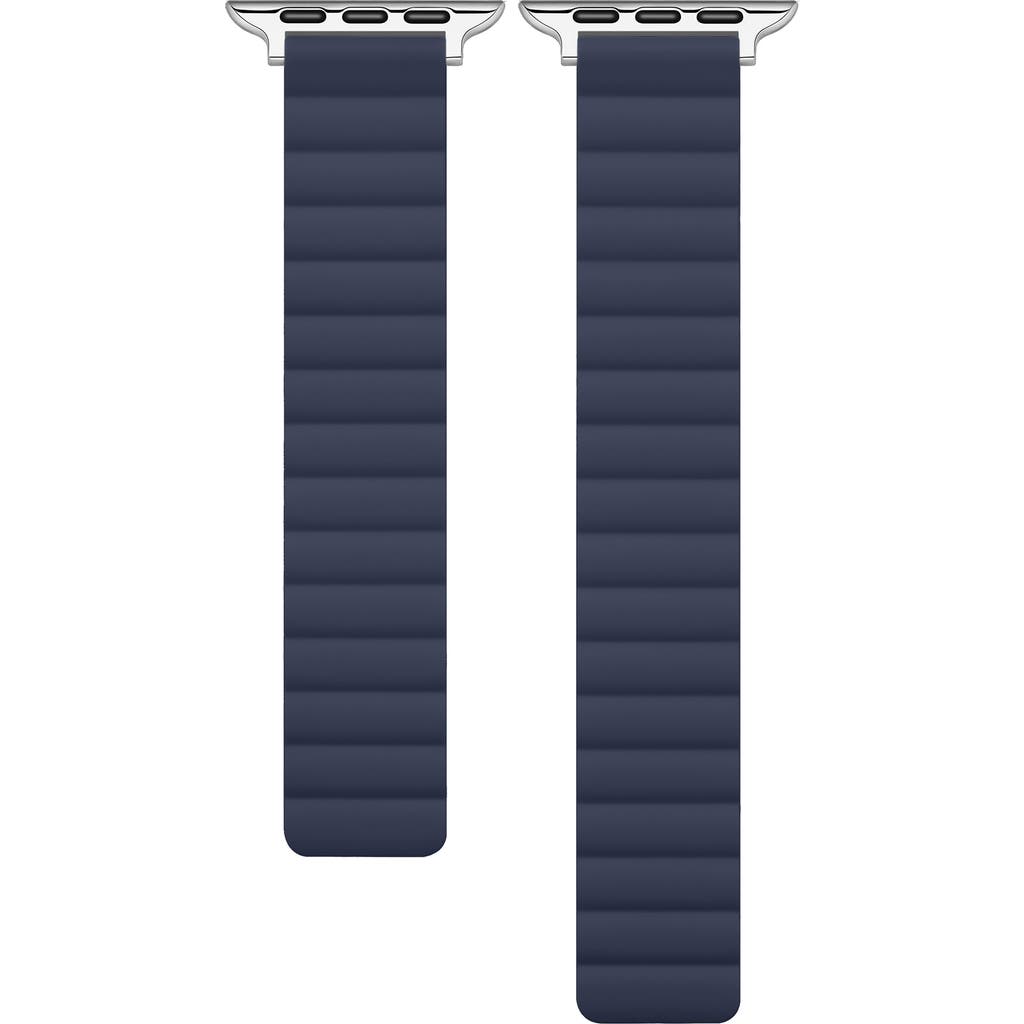 Posh Tech Silicone Apple Watch® Watchband In Blue
