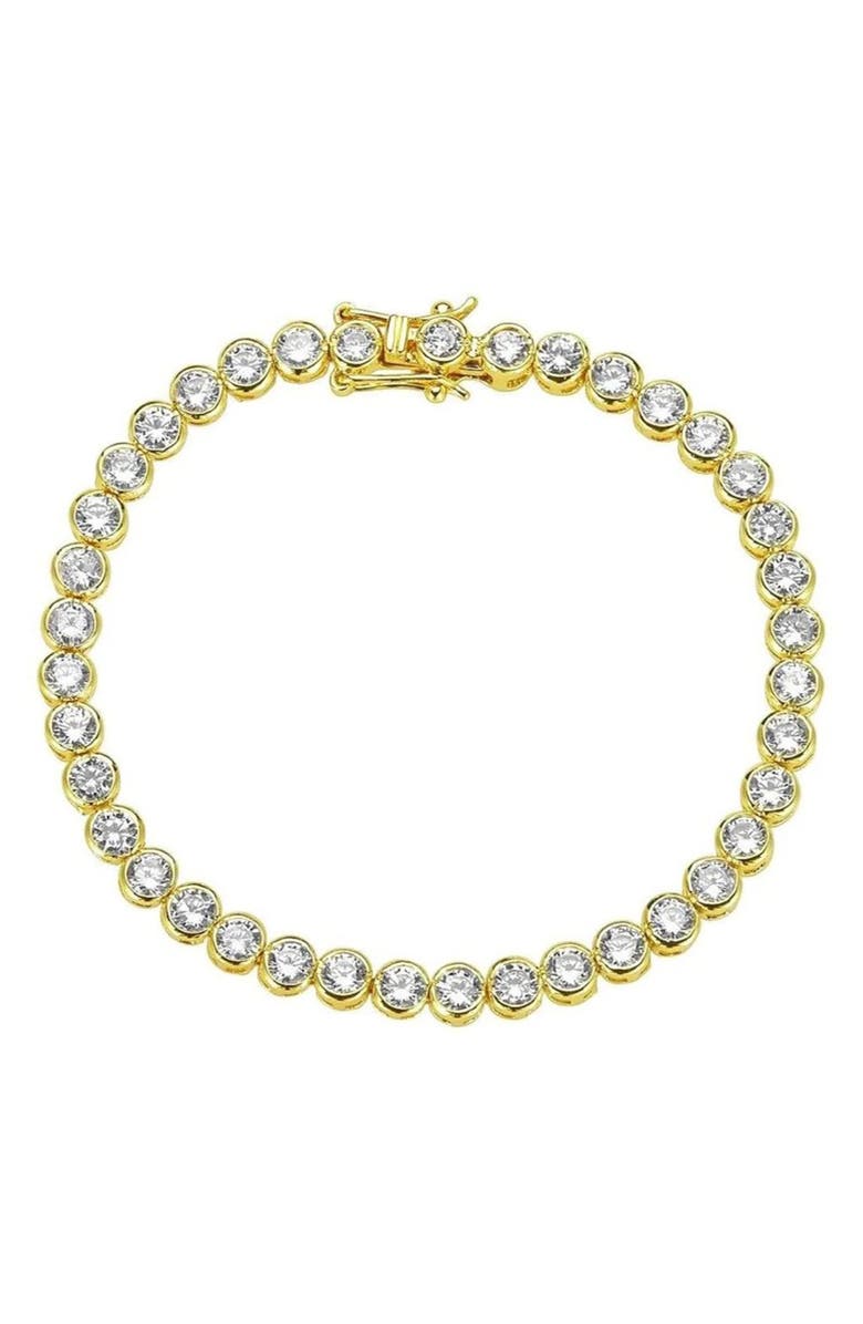 Melinda Maria Baroness Tennis Bracelet, Main, color, 