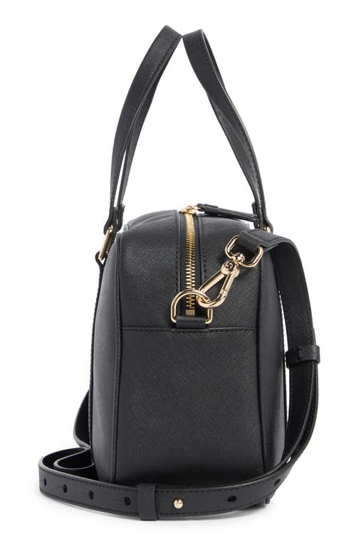 Cole Haan Go Anywhere Leather Satchel In Black