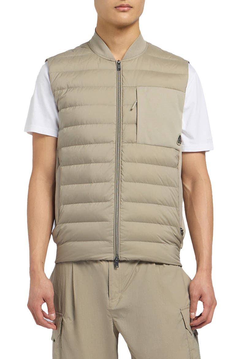 Anderson Air Down Hybrid Quilted Vest, Main, color, DUSK/ DUSK