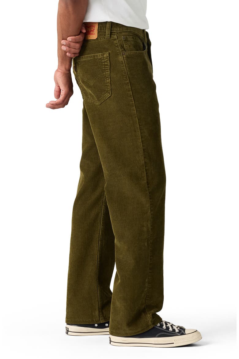 565™ Loose Straight Leg Jeans, Alternate, color, JUNGLE DREAM CORDUROY