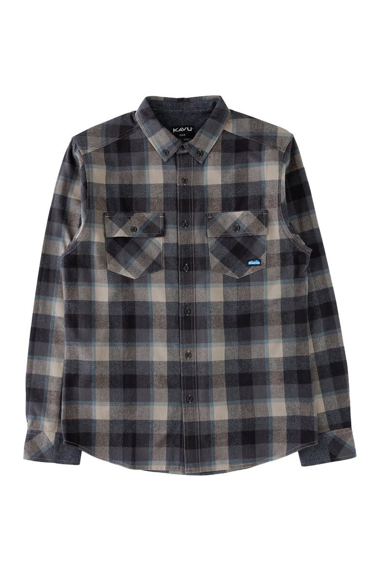 Buffaroni Flannel Shirt - Men's, Main, color, Midnight Drift