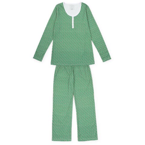 Calli Women's Pajama Longsleeve Top Pants Set