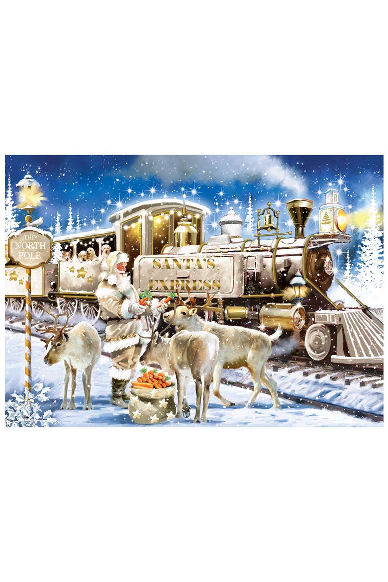 Glitter & Gold 500 Piece Puzzles 4-Pack, Alternate, color, Multicolor