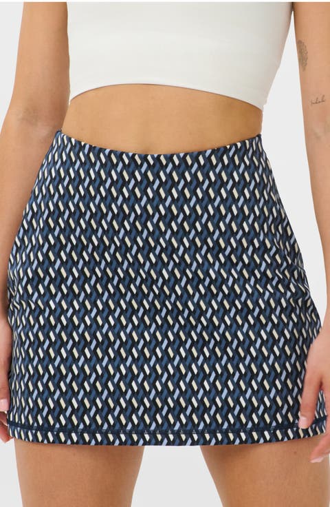Power Printed Tennis Skort