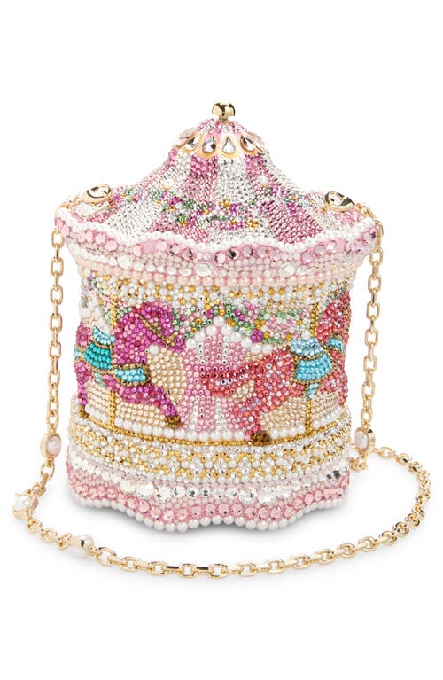 Judith Leiber Couture Carousel Crystal Embellished Clutch