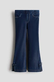 H&M Denim-look Flared Jeggings