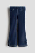 H&M Denim-look Flared Jeggings