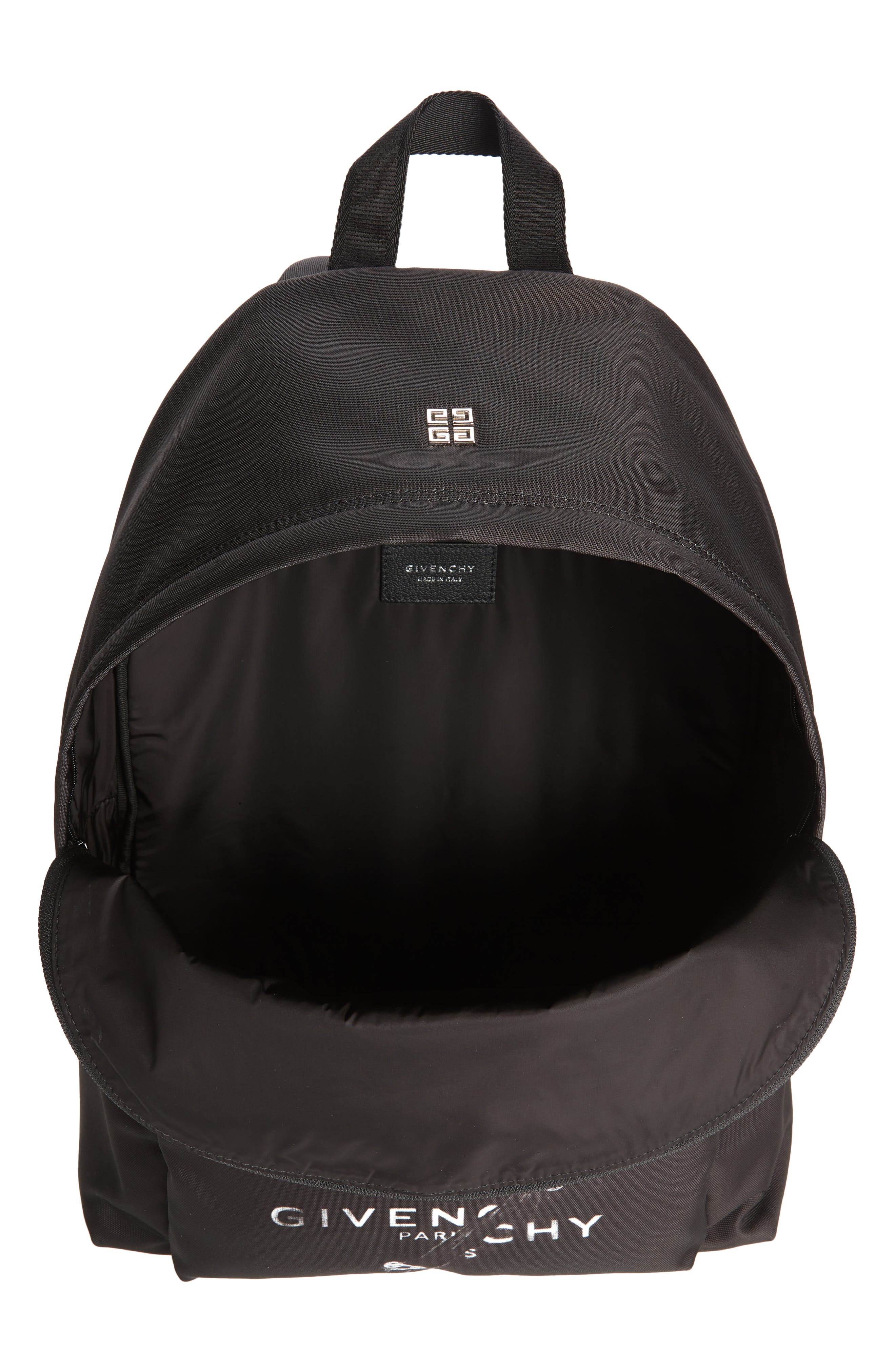 Givenchy Trompe l'Oeil Ring Logo Backpack, Alternate, color, 