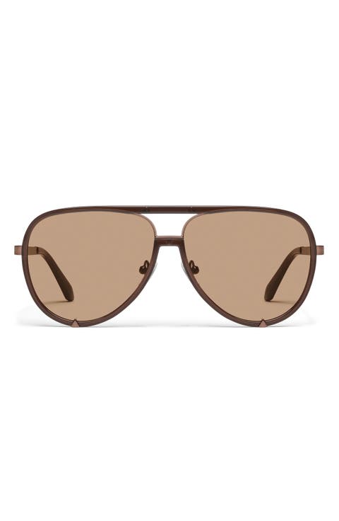 High Profile 60mm Gradient Aviator Sunglasses