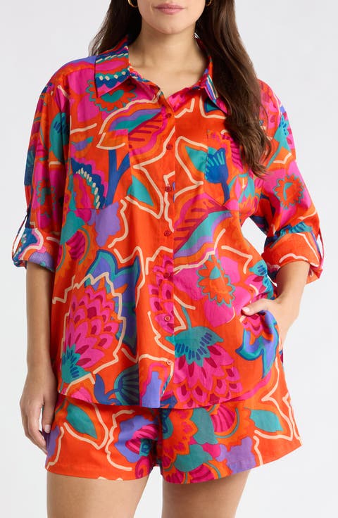 Kahlia Tropics Top (Plus)