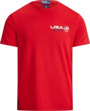 Polo Ralph Lauren Men's Polo Ralph Lauren Team USA Stretch Jersey T-Shirt