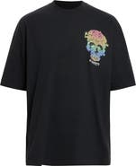 AllSaints Trance Oversize Graphic T-Shirt