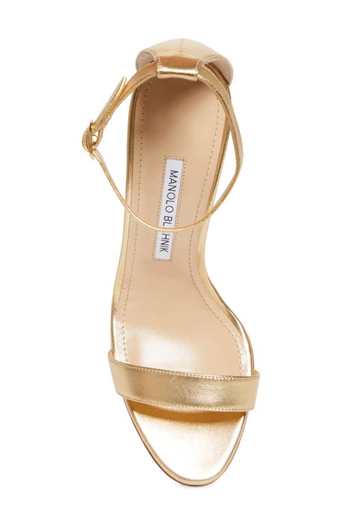 MANOLO BLAHNIK MANOLO BLAHNIK CHAOS ANKLE STRAP SANDAL