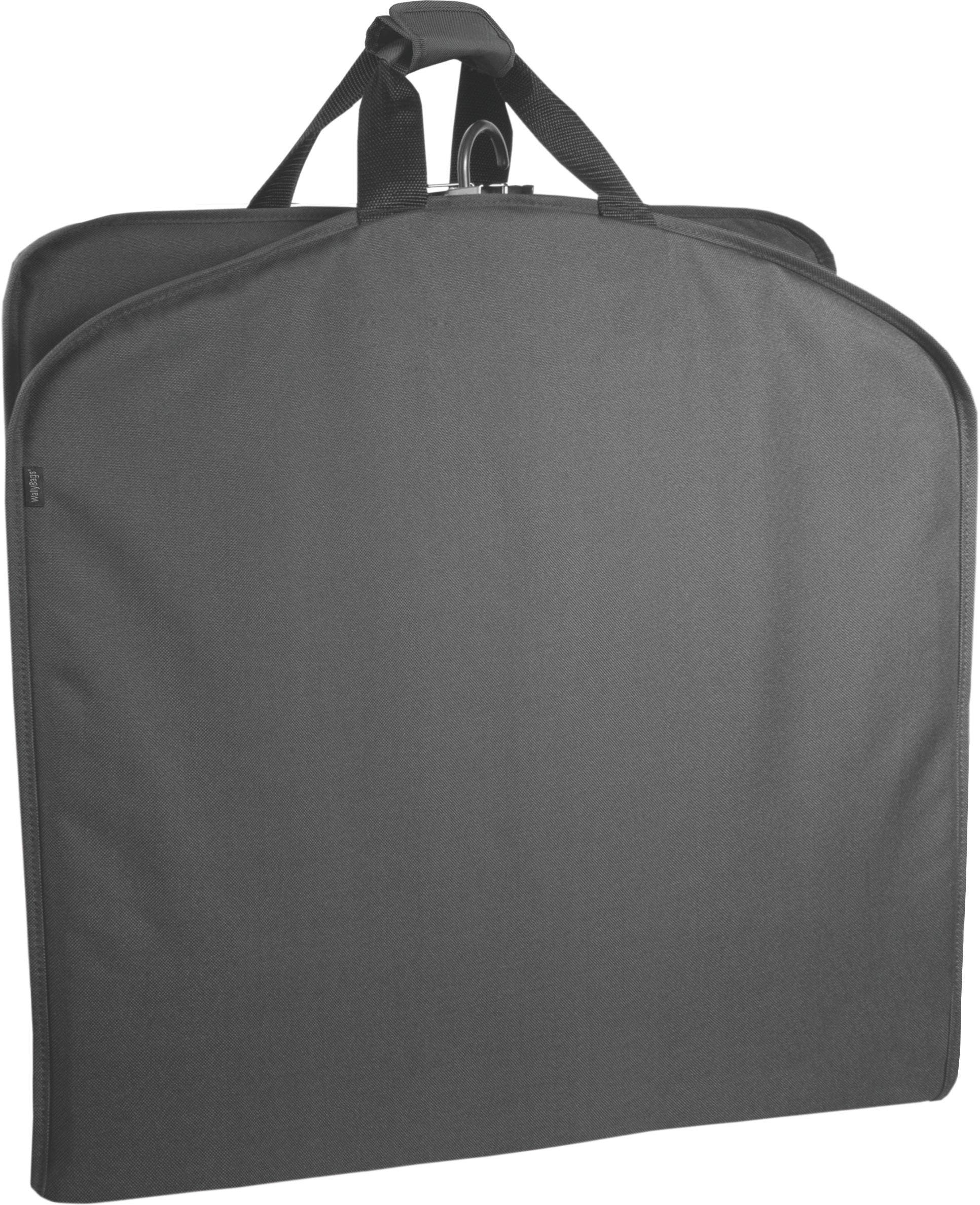Wallybags 45" Deluxe Slim Travel Garment Bag with accessory pocket, Main, color, 
