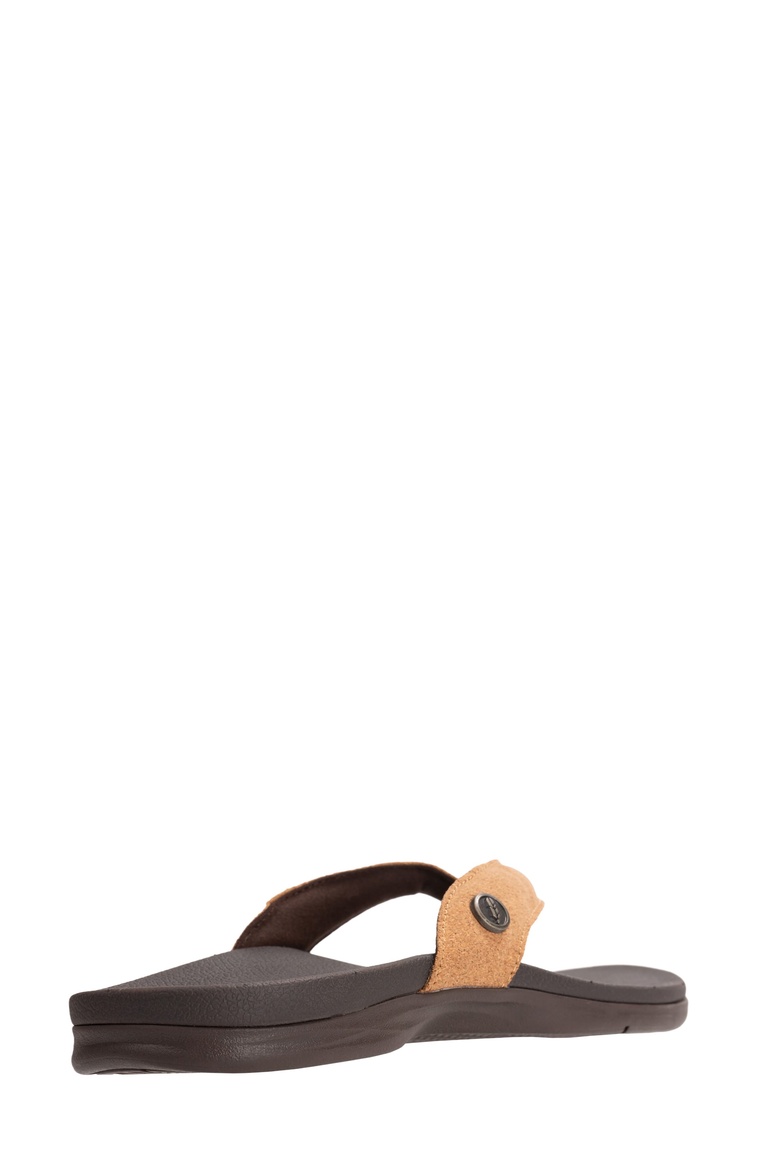 Chameleon Orthotic Flip Flop, Alternate, color, CORK