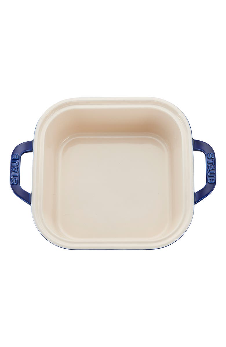 Staub 9-Inch Ceramic Covered Baker, Alternate, color, Dark Blue