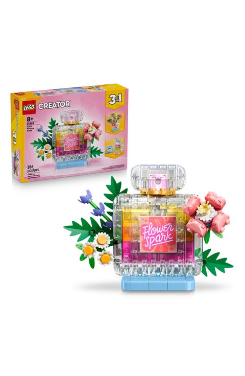 Creator 3-in-1 Floral Perfume Bottle Building Toy