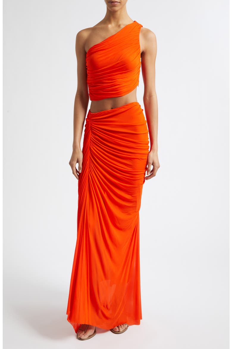 Cleo Skirt, Alternate, color, ORANGE CRUSH