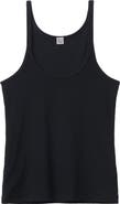 TOTEME Women's Rib Stretch Organic Cotton Tank