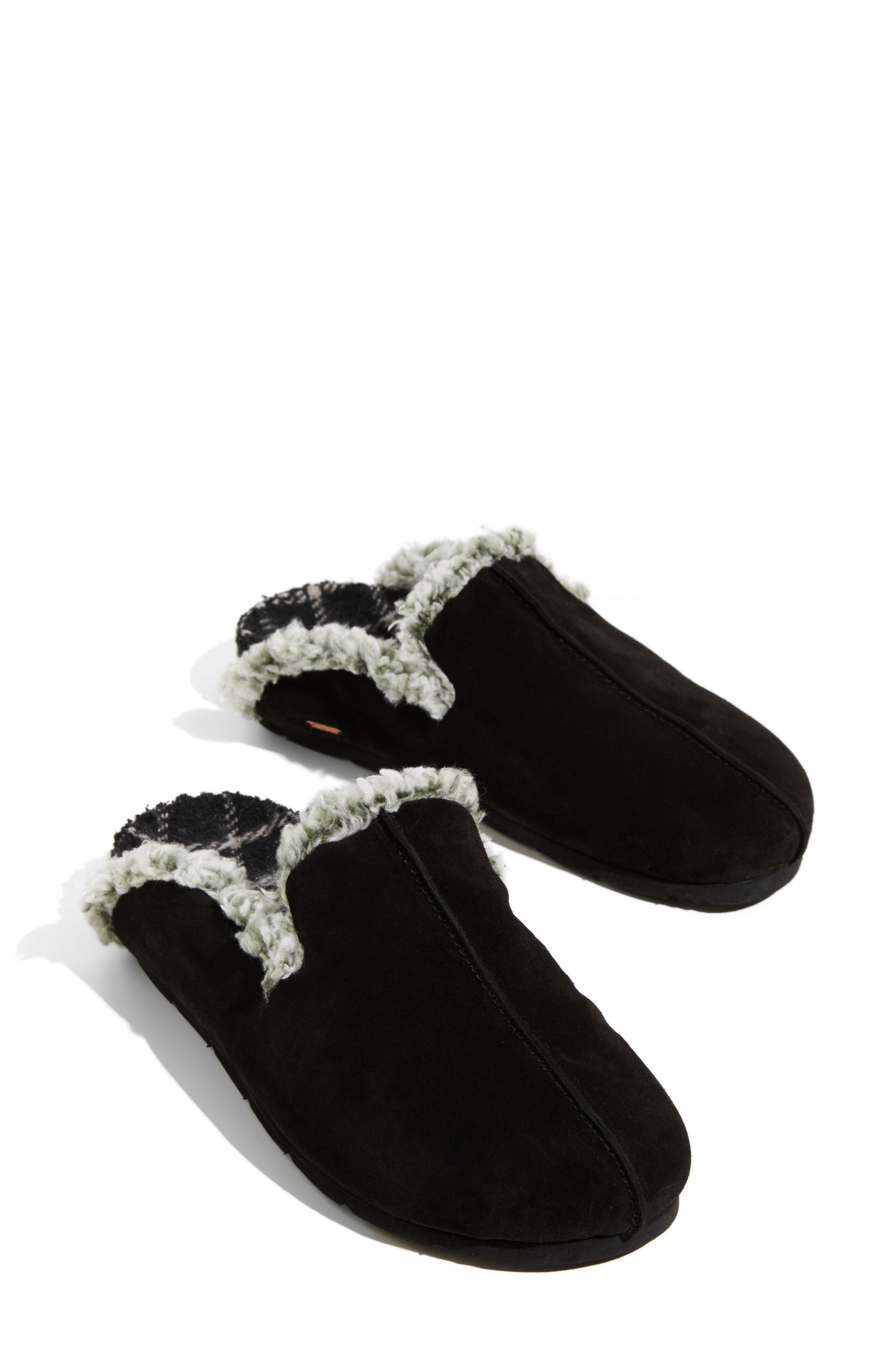 Free People Damon Faux Fur Mule, Main, color, 