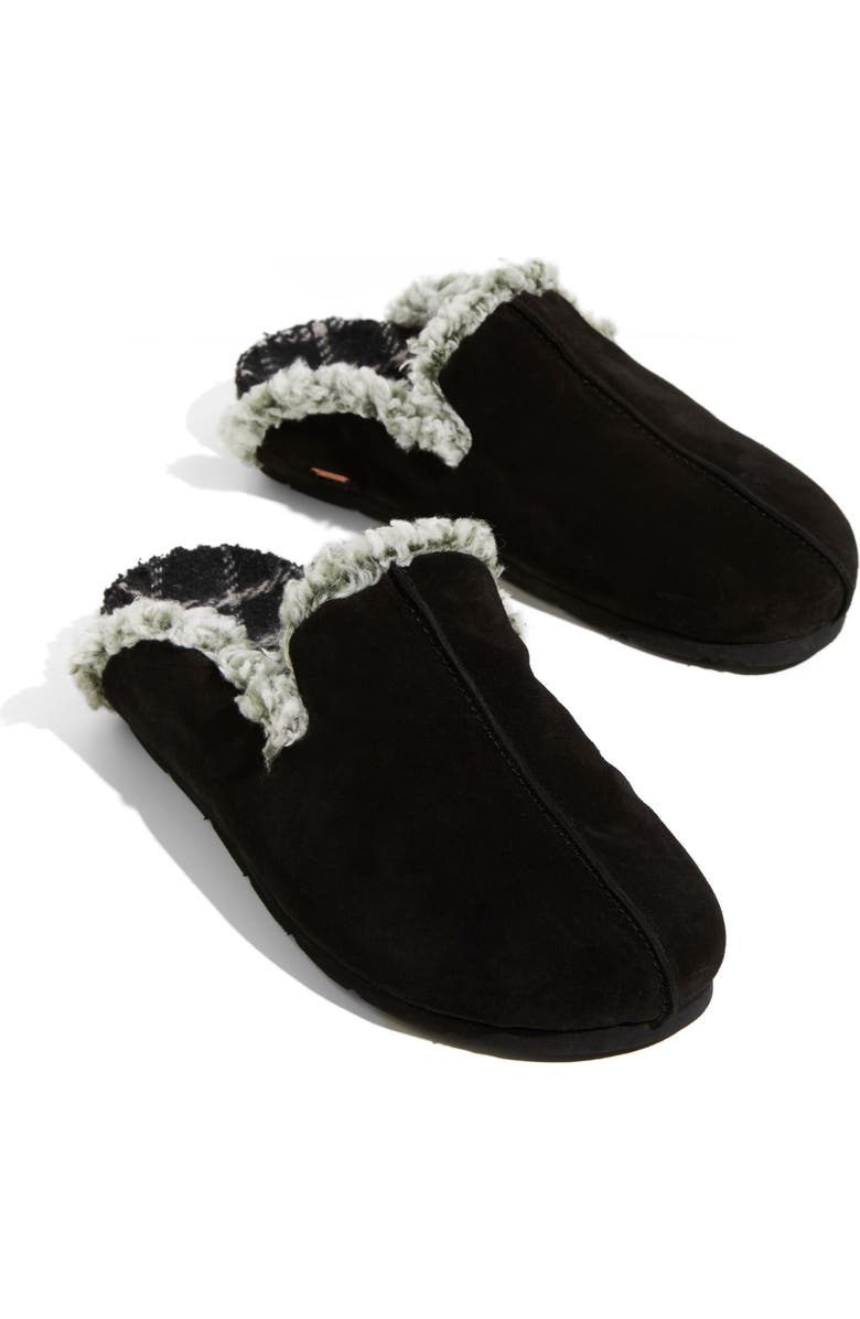 Free People Damon Faux Fur Mule, Main, color,