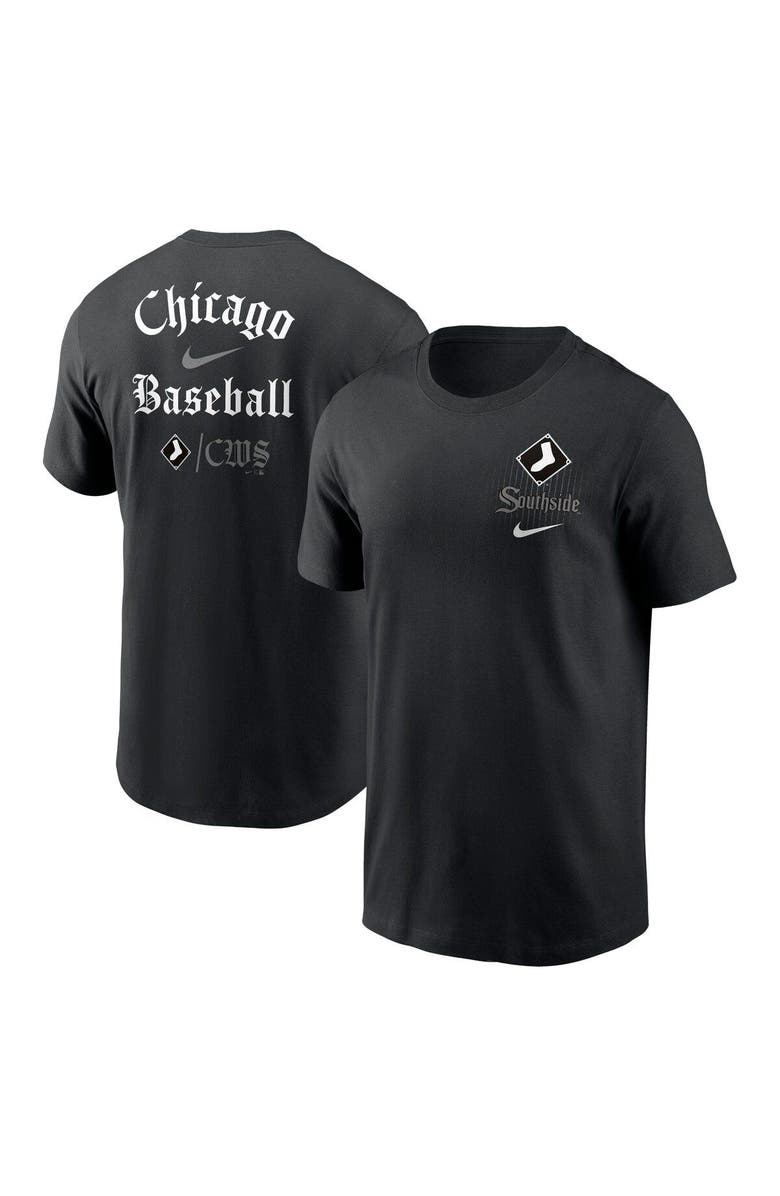 Nike Men's Nike Black Chicago White Sox City Connect 2-Hit T-Shirt, Main, color, Black