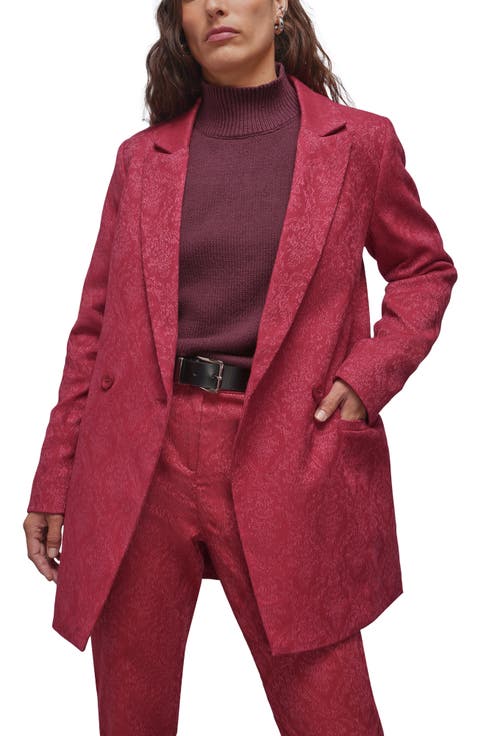 The Empower Jacquard Double Breasted Blazer